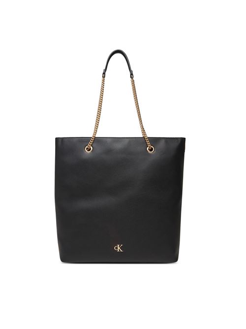 minimal monogram chain tote CALVIN KLEIN | LV04F3204GUB1